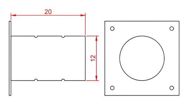 Plano buffer goma